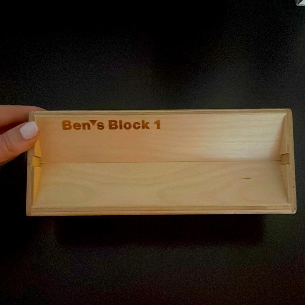 Ben’s block neck relaxer